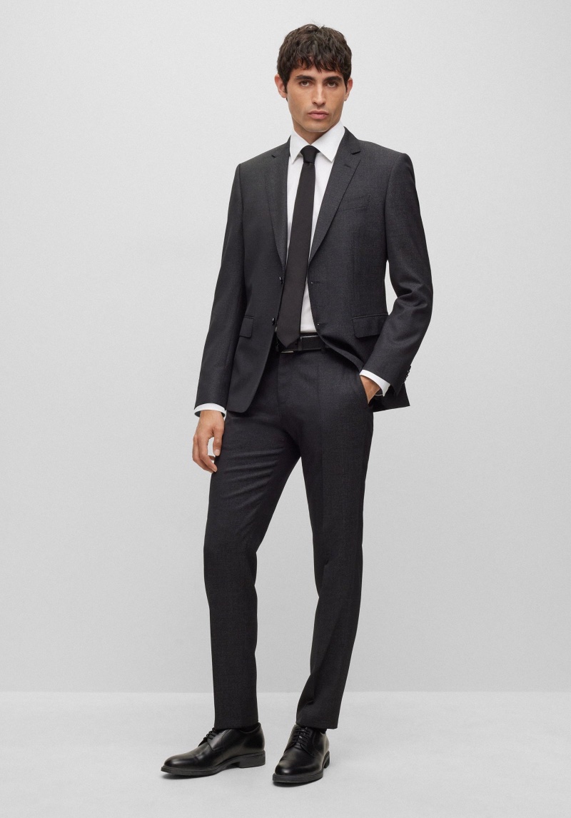 M5, Men's Formal Black Blazer, Size (36 to 44) – Style Icon www.dressrent.in