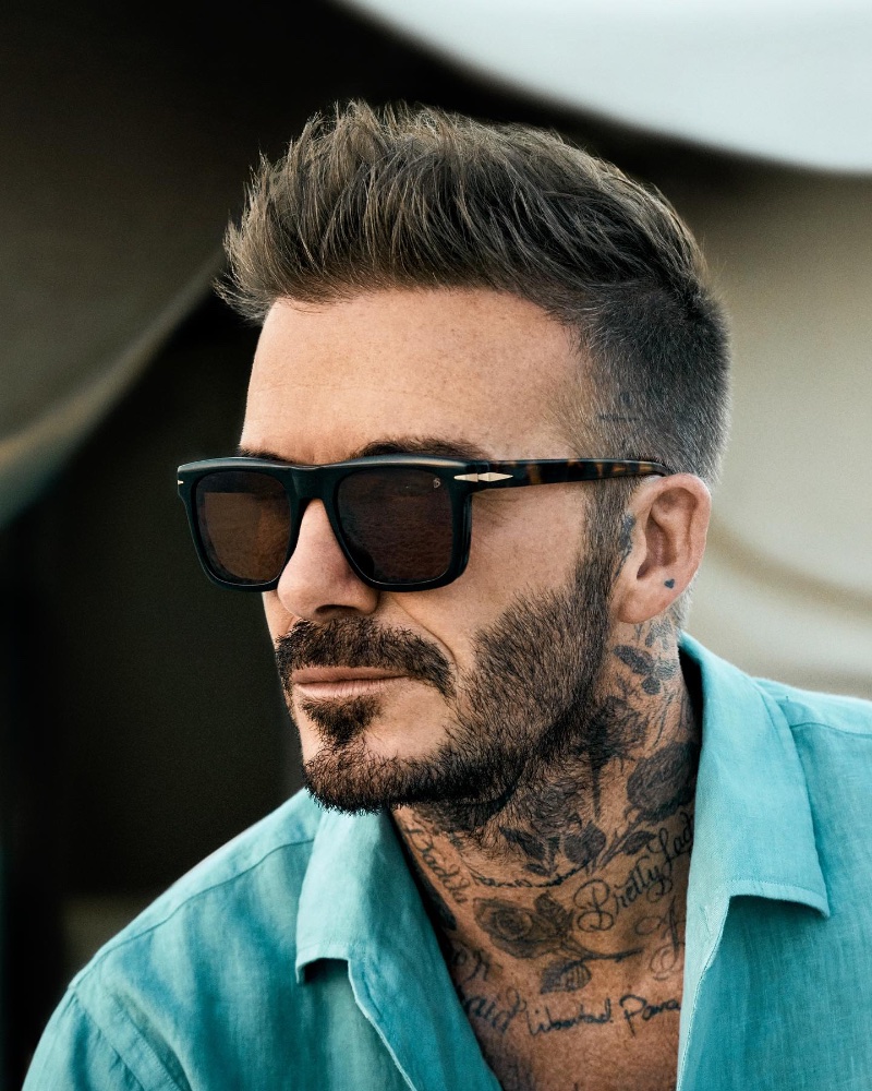 Eyewear by David Beckham Embraces Adventure for Fall Ad