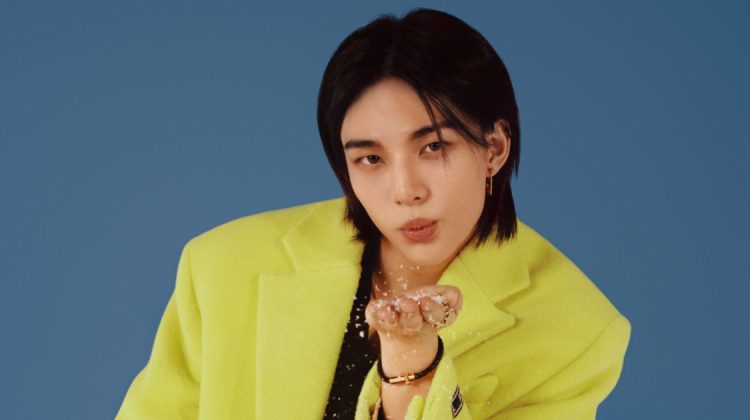 Hyunjin Versace Holiday 2023 Advertising Campaign Featured