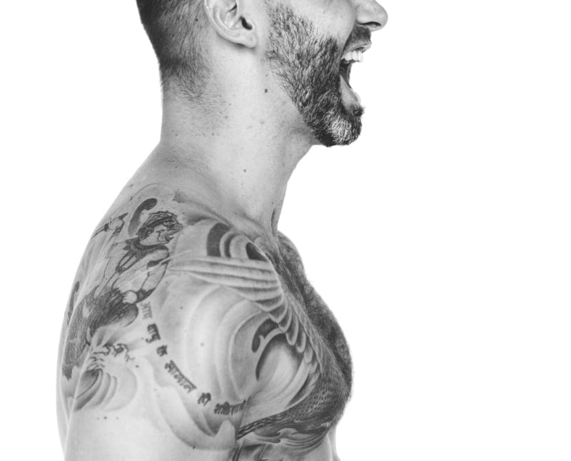 Upper arm half sleeve tattoo | Tattoo contest | 99designs