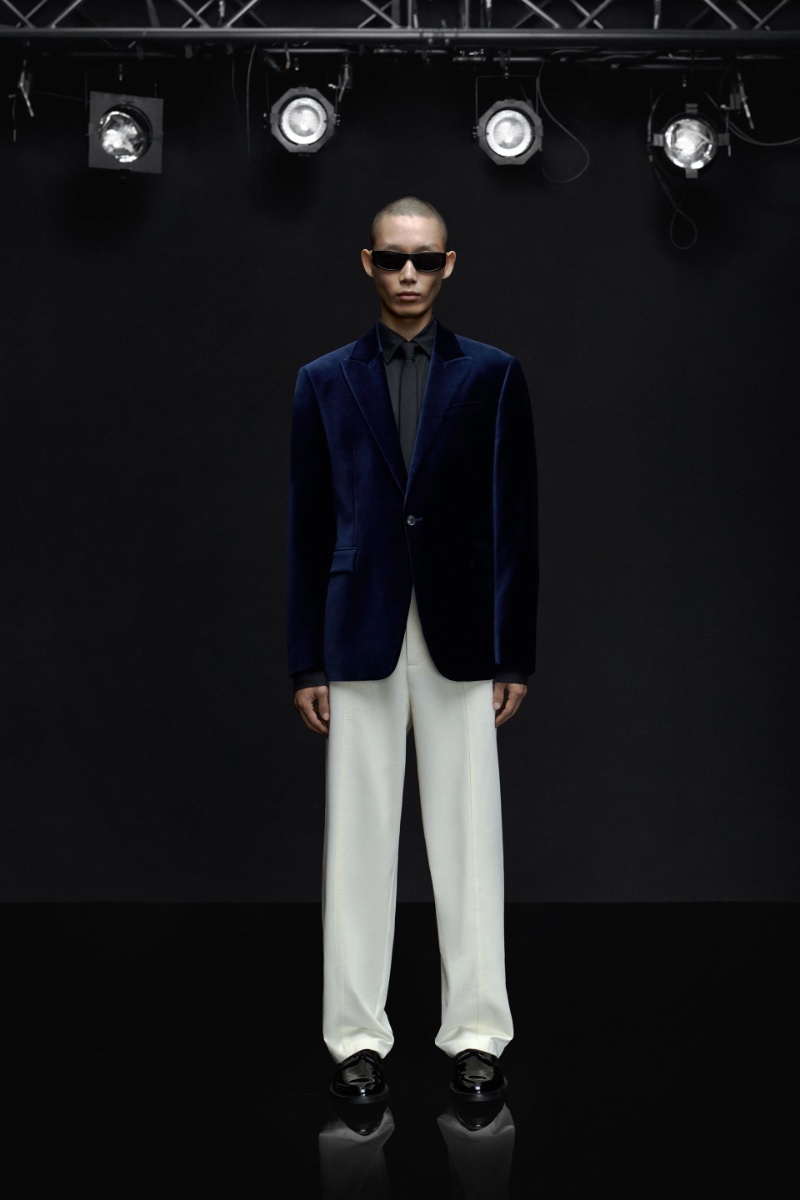 Gold Velvet Pant and Blazer Suit | FashionByTeresa