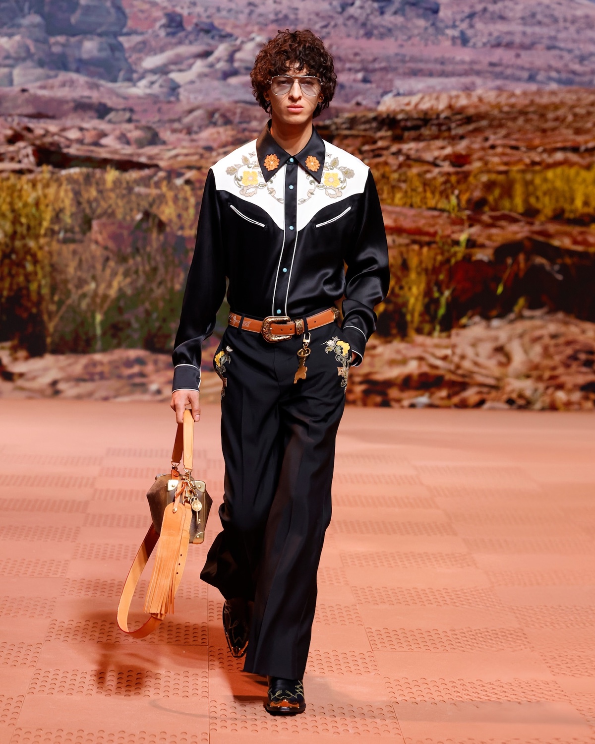 Louis Vuitton Fall 2024 Sartorial Cowboy, Frontier Elegance