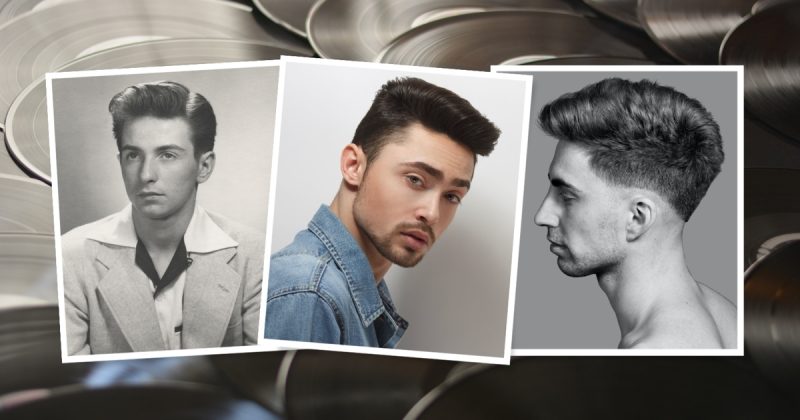 Pompadour Hairstyles Men Featured