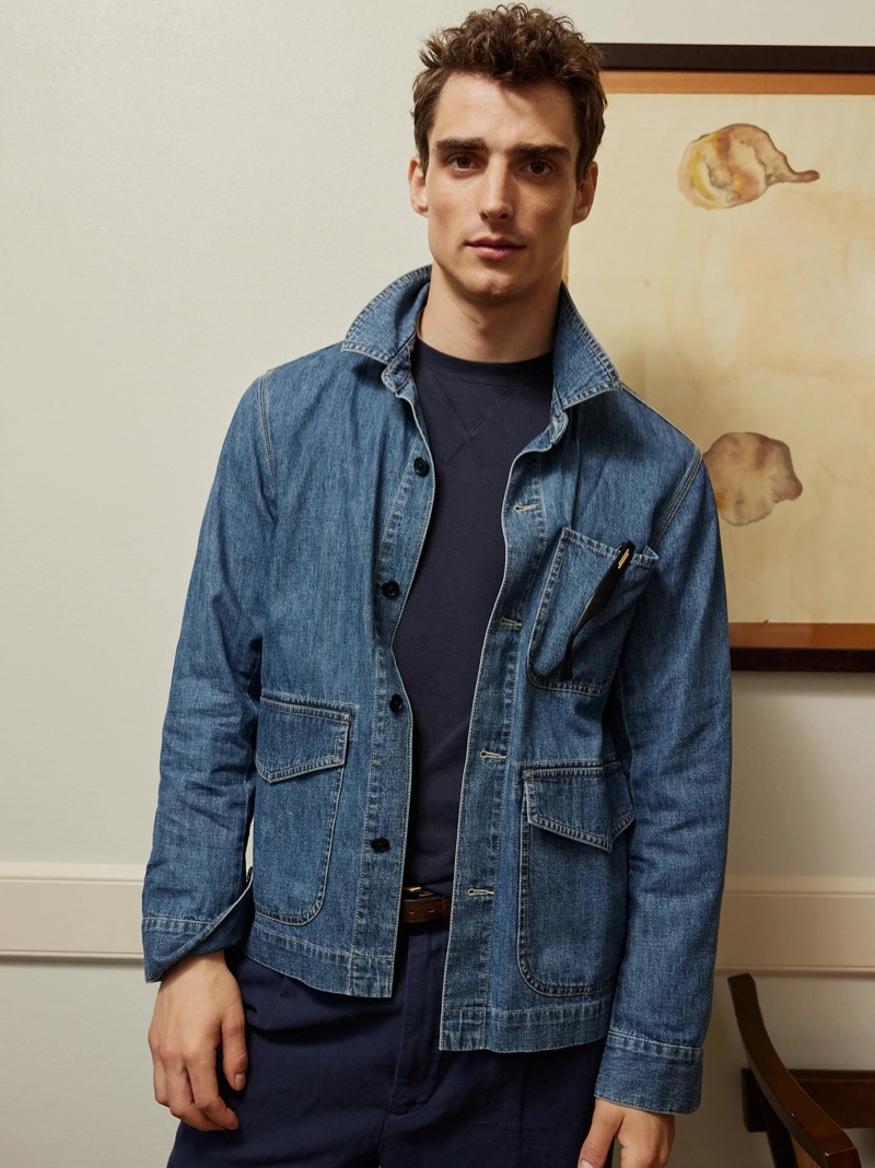 Alex Mill Denim Shirt Jacket Sweatshirt Chinos 2024