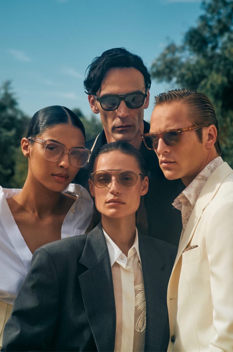 Brunello Cucinelli unveils its summer 2024 eyewear campaign.