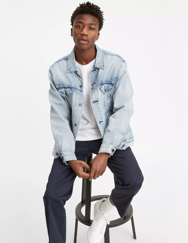 Casual Outfit Denim Trucker Jacket Levi's