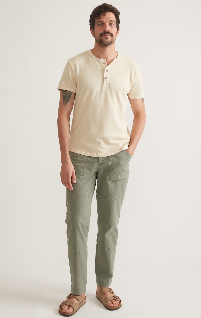 Casual Outfit Henley Utility Pants