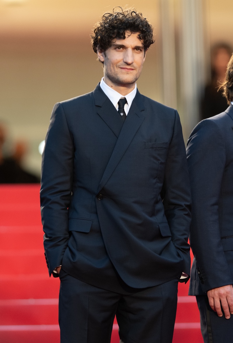 Louis Garrel Cannes 2024 Dior Double-breasted Suit