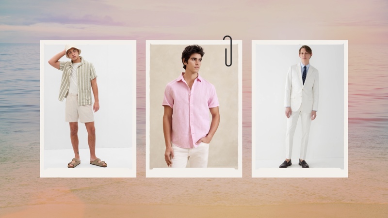 Get inspired with a roundup of essentials encompassing timeless men's summer fashion.