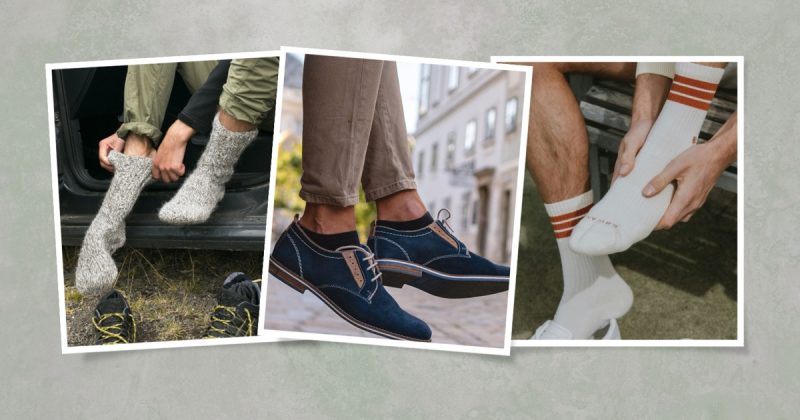 Types of Socks Men Featured Image