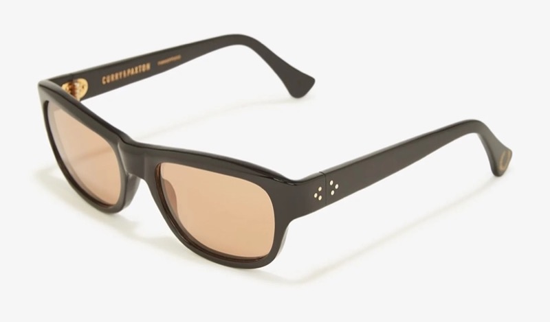 Curry & Paxton Yvan x Fred Perry sunglasses in black.