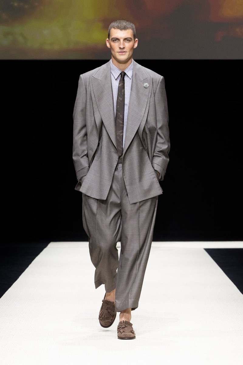 Emporio Armani Spring Summer 2025 Collection Men 015