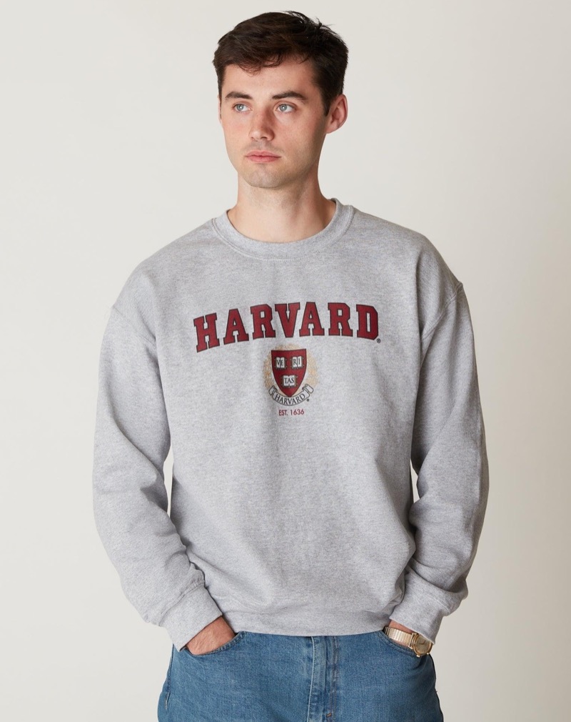 Harvard sweatshirt Ivy League style men