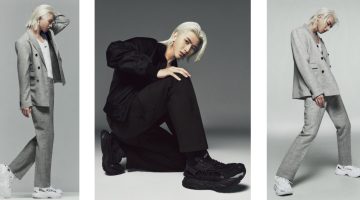 KUN Shines in Versace's 2024 Mercury Sneaker Campaign