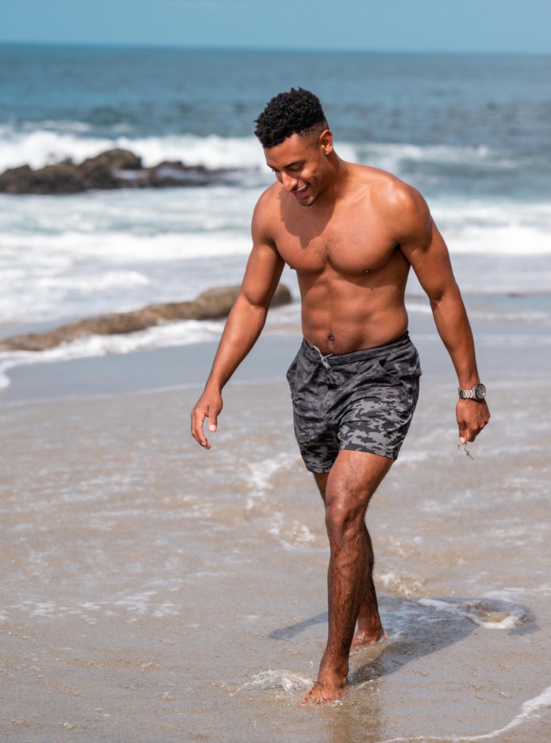 Man Wearing Watch Beach