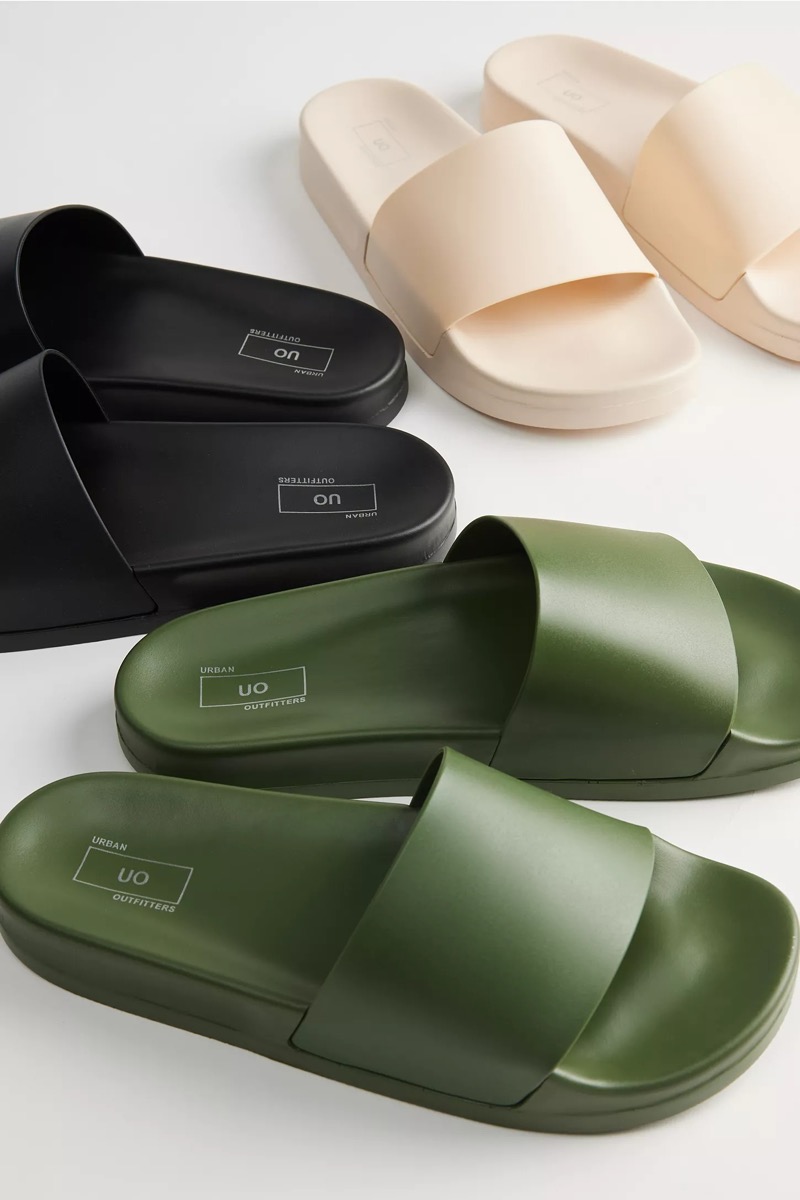 Plastic Sandals Men Slides Urban Outfitters