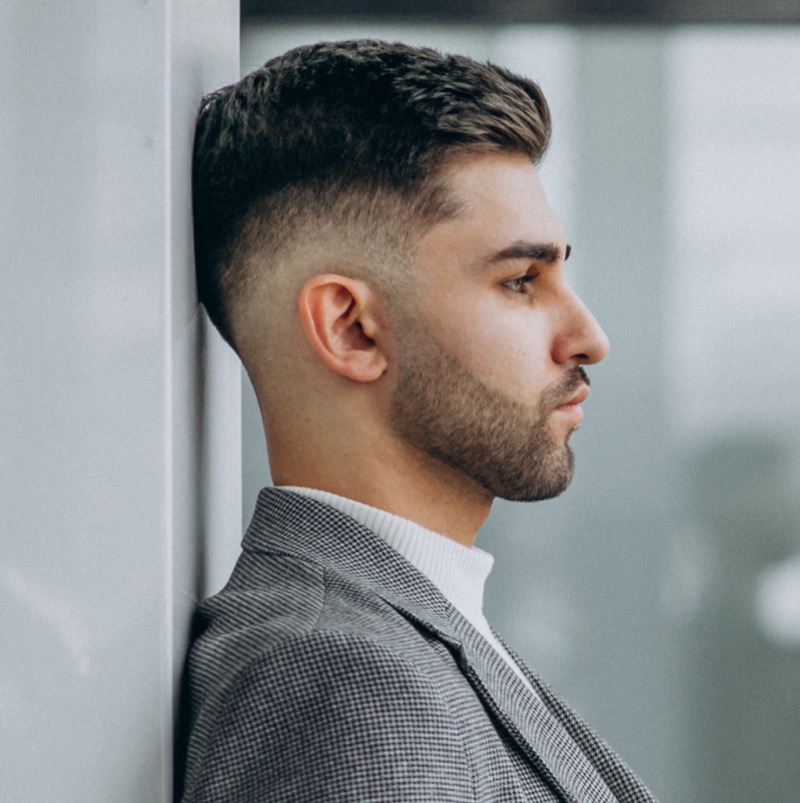 undercut professional hairstyle men