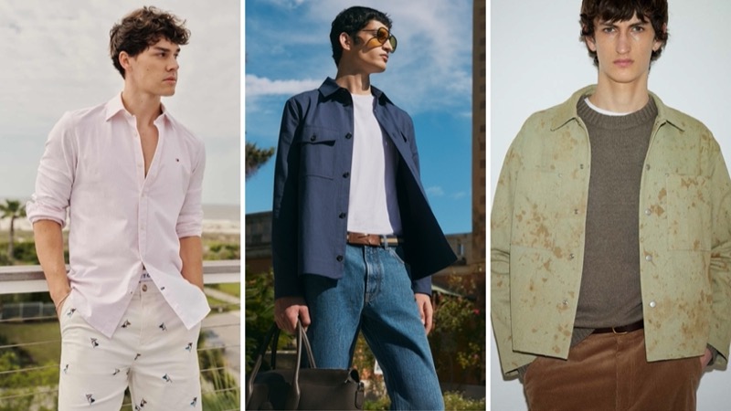 Week in Review: Noah Beck for the Tommy Hilfiger summer 2024 campaign, Haroon Sherzad for Tod's summer 2024 ad, and Anden Scudder for the Frame fall 2024 collection.