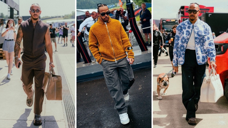 Lewis Hamilton Dior Men Brand Ambassador Style 2024