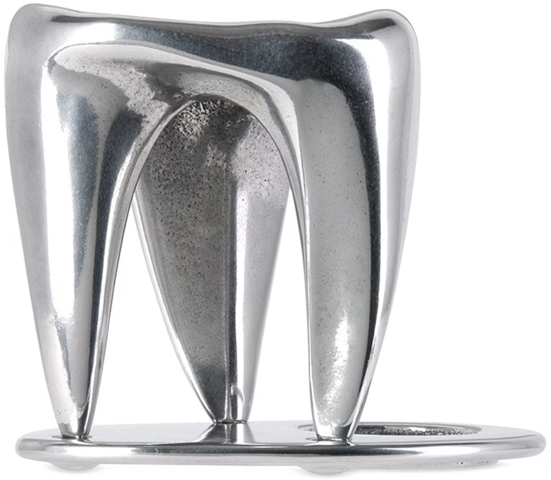 TSU LANGE YOR design director Joel Adler brings his modern vision to the brand with the silver hand-cast oil burner.