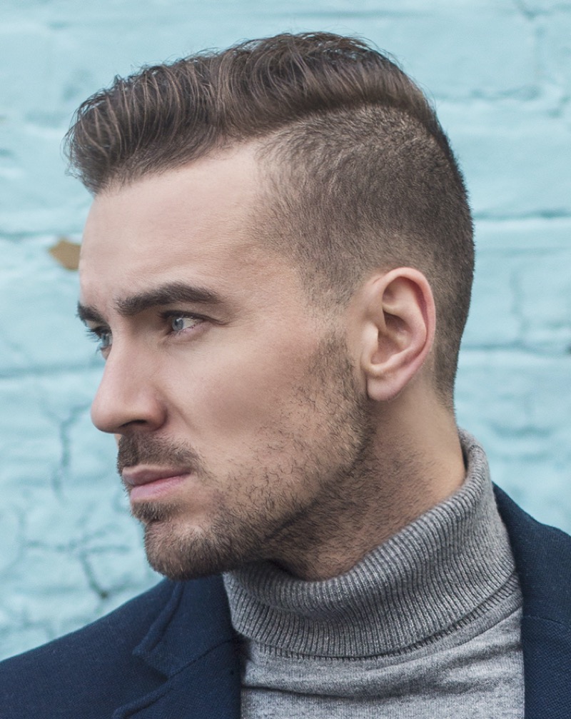 undercut classic haircut men