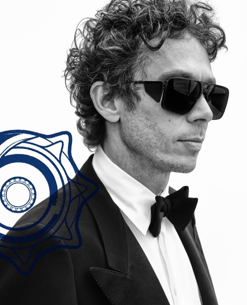 In the ASSEN sunglasses, Valentino Rossi showcases Jacques Marie Mage’s impeccable blend of artistry and design.