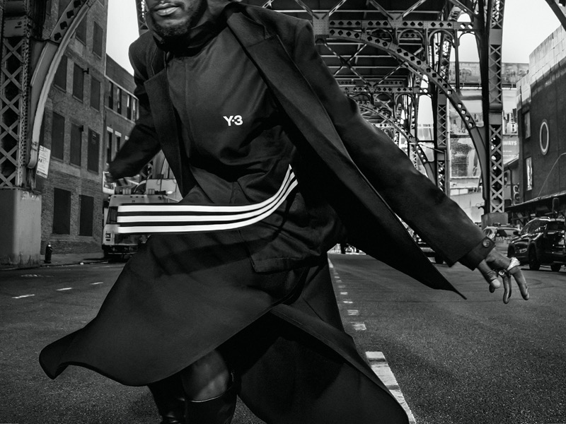 Captured in motion, A$AP Nast fronts Y-3’s fall-winter 2024 advertisement.