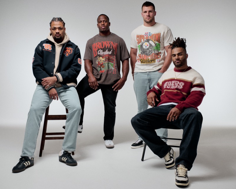 Abercrombie & Fitch unveils its fall 2024 NFL collection campaign.