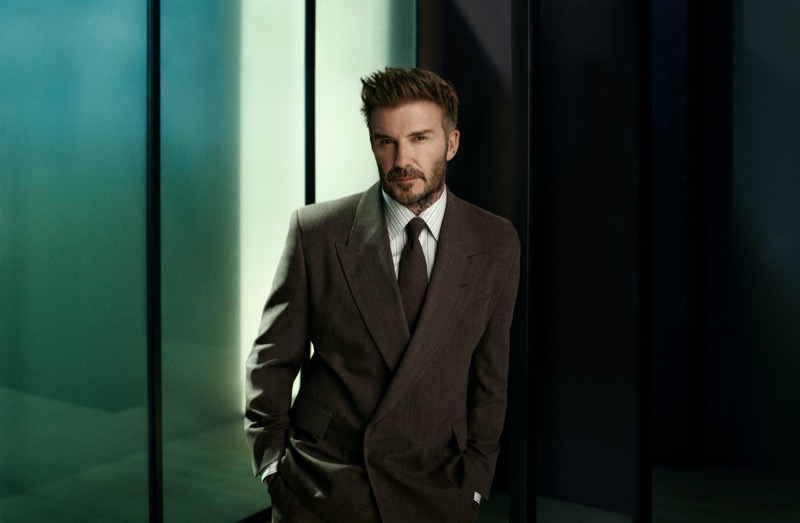 David Beckham fronts BOSS’ fall-winter 2024 campaign.