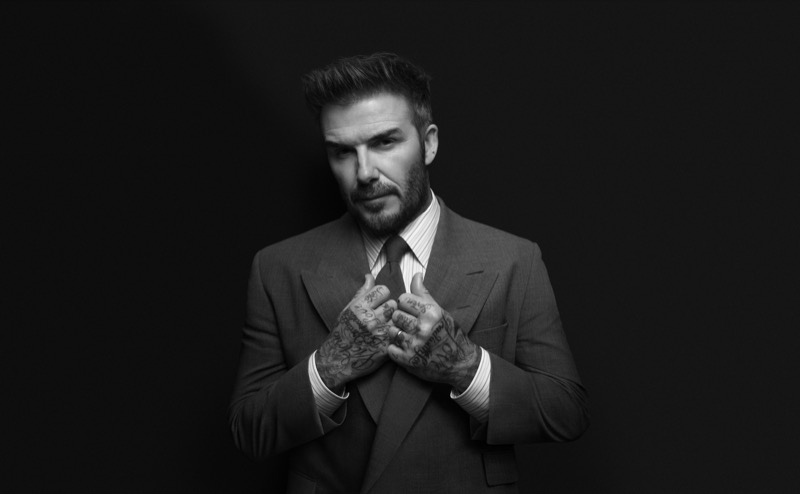 BOSS enlists David Beckham to star in its fall-winter 2024 advertisement.