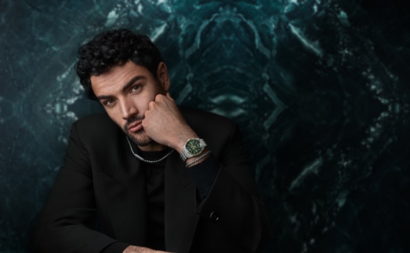 Matteo Berrettini appears in BOSS’ fall-winter 2024 watches and jewelry campaign.