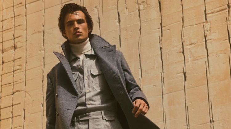 Brunello Cucinelli’s Relaxed Tailoring Shines with “Uplight”