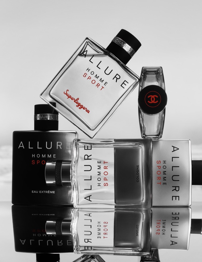 Chanel introduces its Allure Homme Sport Superleggera fragrance.