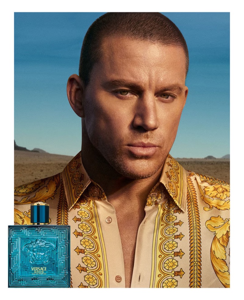 Channing Tatum Versace Eros advertisement 2024