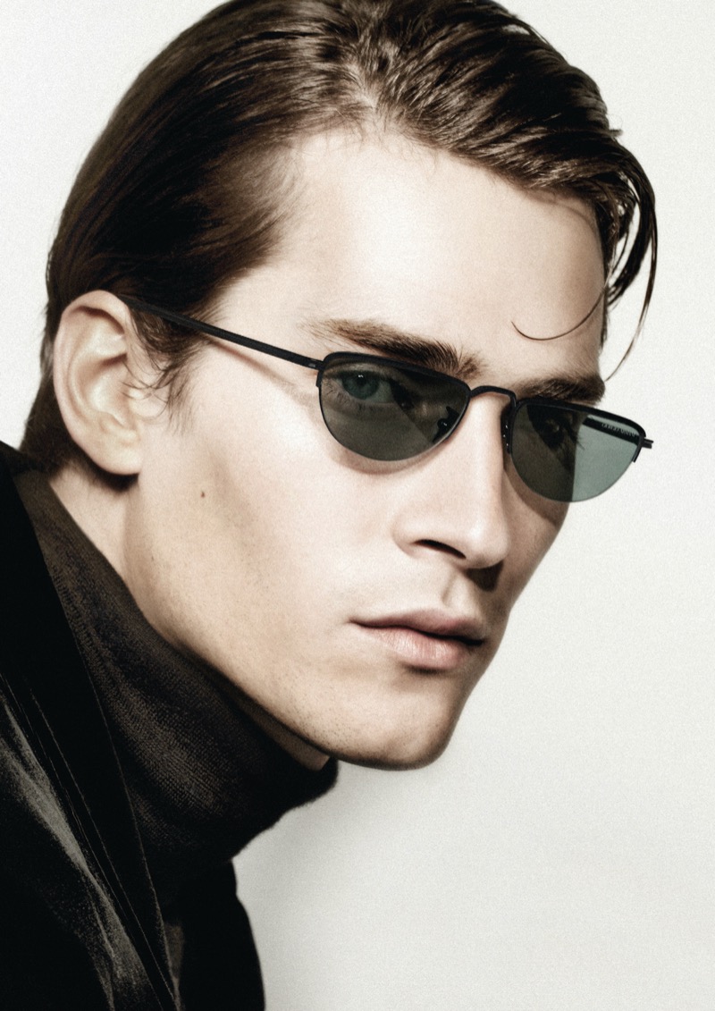 Giorgio Armani unveils its fall-winter 2024 campaign featuring Liam Kelly.