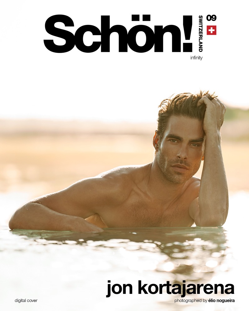 Jon Kortajarena covers the latest issue of Schön! Switzerland. 