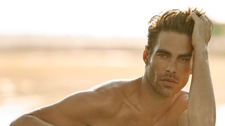 Jon Kortajarena Hits the Beach for Schön! Switzerland Covers