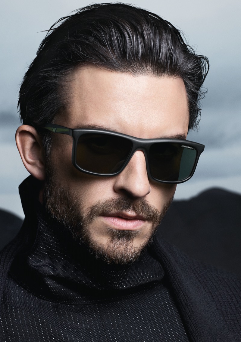 Karim Sadli photographs Jonathan Bailey for Emporio Armani’s fall-winter 2024 eyewear campaign.