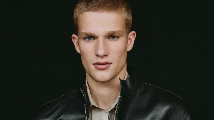 Massimo Dutti Elevates the Leather Jacket This Fall