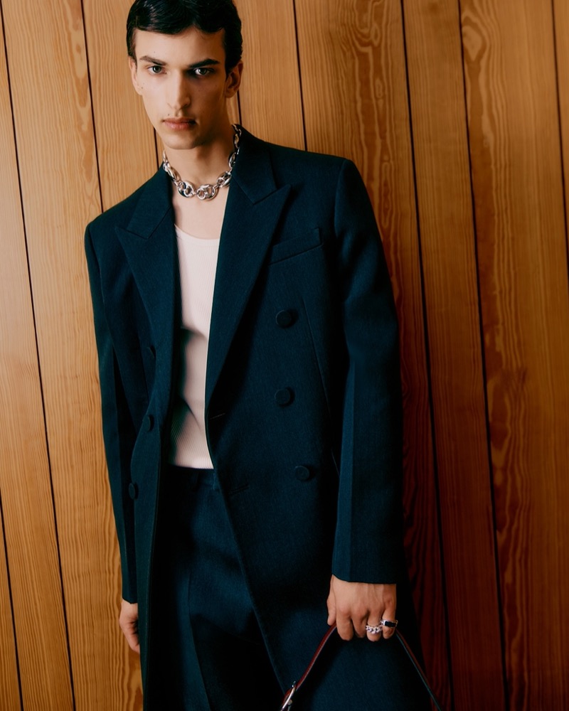 Mytheresa showcases fall tailoring from brands like Gucci.