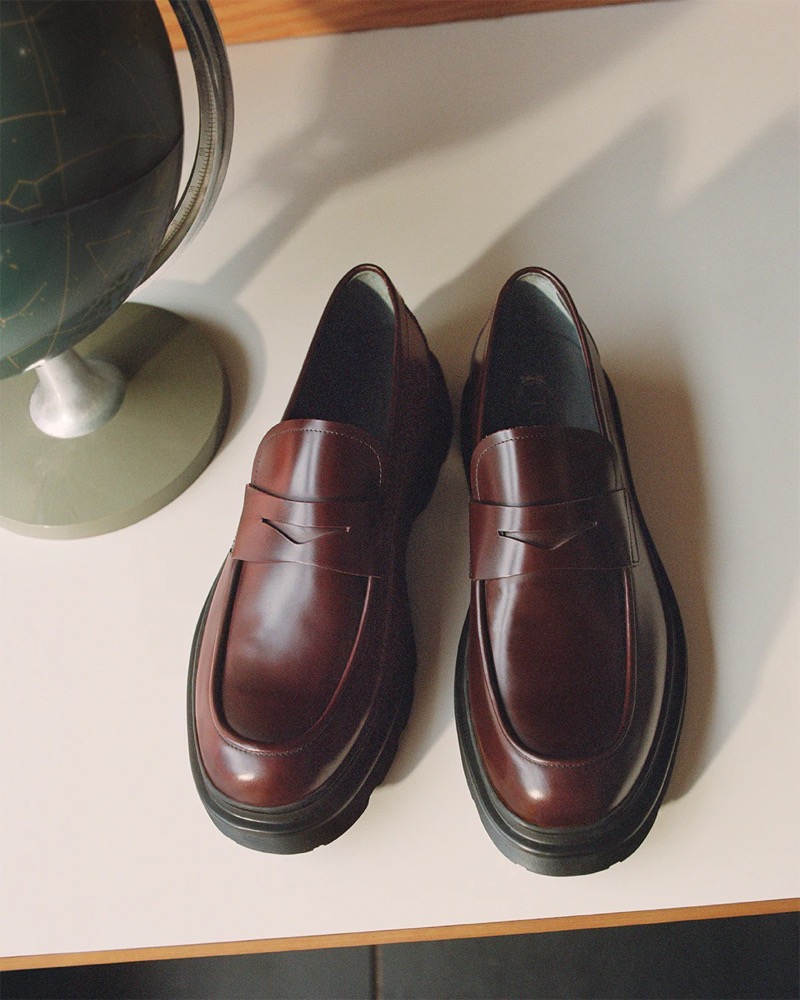 Classic leather loafers take the spotlight for Tod’s fall-winter 2024 campaign.