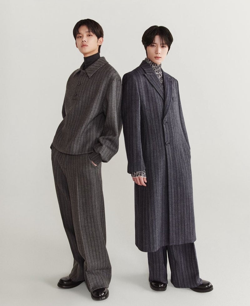 Yeonjun and Beomgyu of TXT star in Dior Men’s winter 2024 campaign.