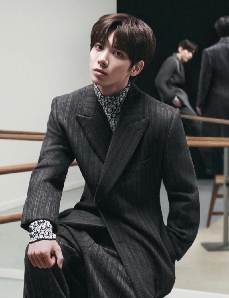 Taehyun Dior Men winter 2024 campaign