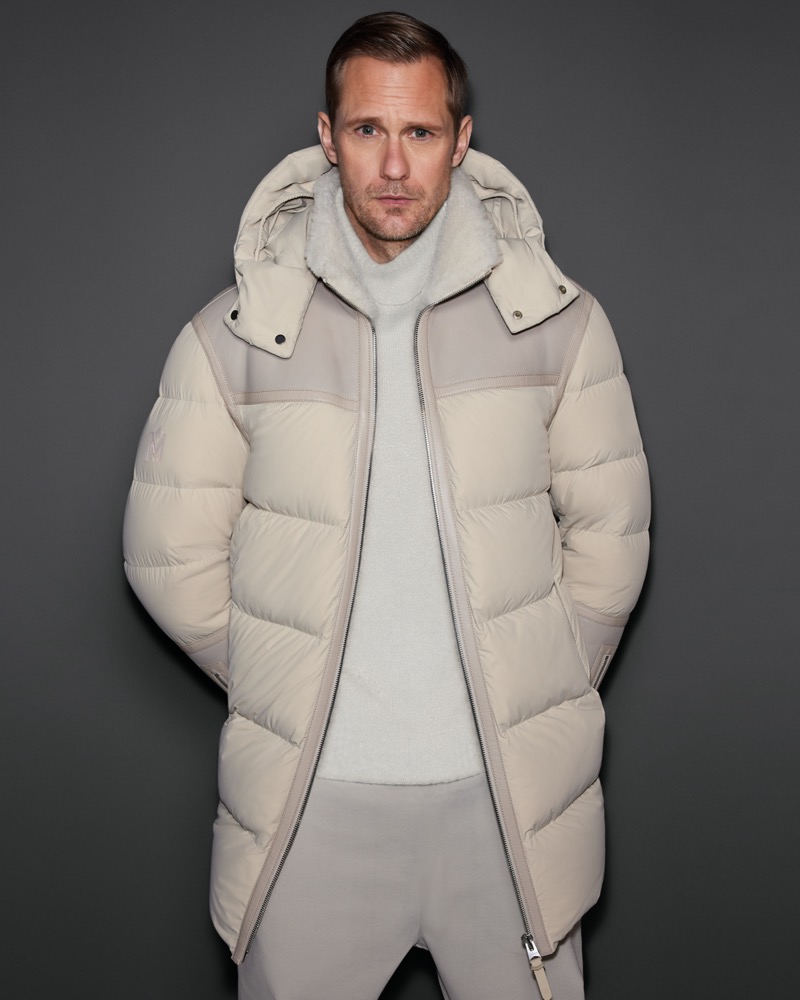 Alexander Skarsgard Mackage Fall Winter 2024 Campaign 007