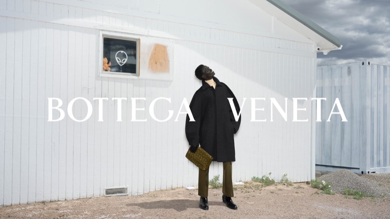 Mamuor Majeng fronts Bottega Veneta’s winter 2024 campaign.