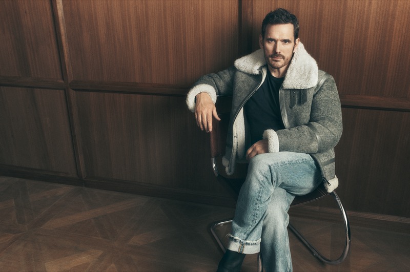 Matt Dillon fronts the GANT 75th Anniversary advertisement.