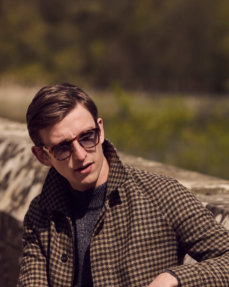 Max Townsend fronts the Huntsman fall-winter 2024 campaign.