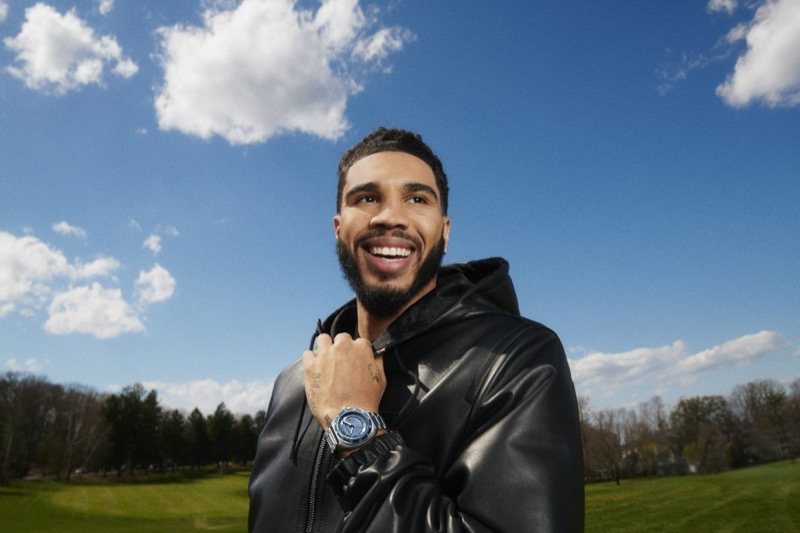 Jayson Tatum stars in the Coach fall 2024 watches campaign. 