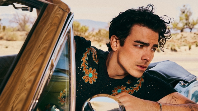 Joe Jonas Brings Vintage Flair to Scotch & Soda Fall 2024 Ad