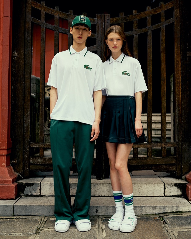 CLOT has a streetwear influence on Lacoste’s tennis heritage.